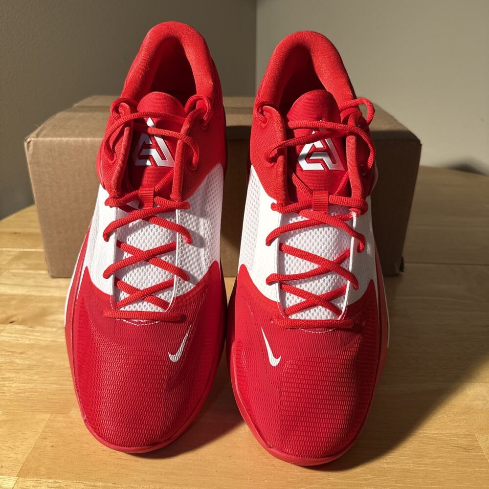 Size 13 NEW Nike Kyrie Low 5 TB Promo Court Red DX6651-602 Men's basketball - Picture 5 of 8